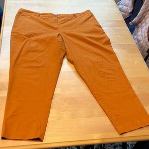 18w Wildfang The Essential Trouser orange